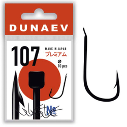 Крючок Dunaev Premium 107 #16 (упак. 10 шт)