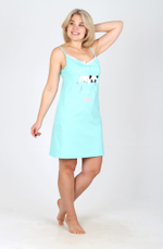 Сорочка женская "Айвори К.П" С-204 бретели (149)