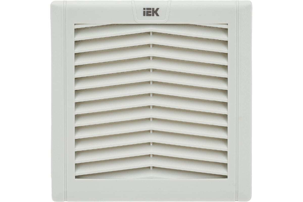 Фильтр с решеткой для вентилятора ВФИ 65-105м3/час черный IEK