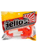 Твистер Helios Din 3,11"/7,9см Electric green 6шт. (HS-33-007)