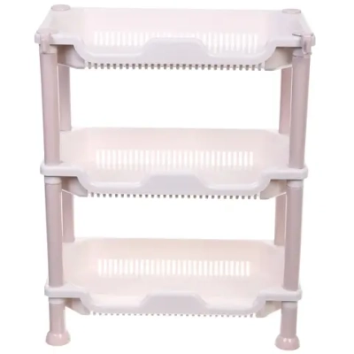 Этажерка хозяйственная «ИДЕЯДОМА», цвет белый, 39,5*20,7*49см (лейбл Селфи)