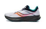 Saucony Ride 16 comfortable and fashionable mesh anti-slip and wear-resistant low-top training running shoes men's white orange