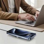 E24 QI2 desktop magnetic wireless charger with cable