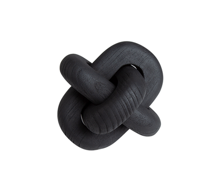 Статуэтка Three-ring buckle ornament black