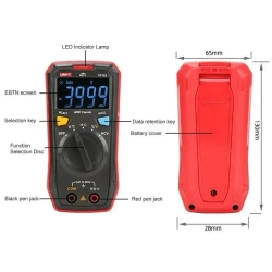 Мультиметр UT123 UNI-T автомат с поиском проводки температурой автоотключением инверсным дисплеем