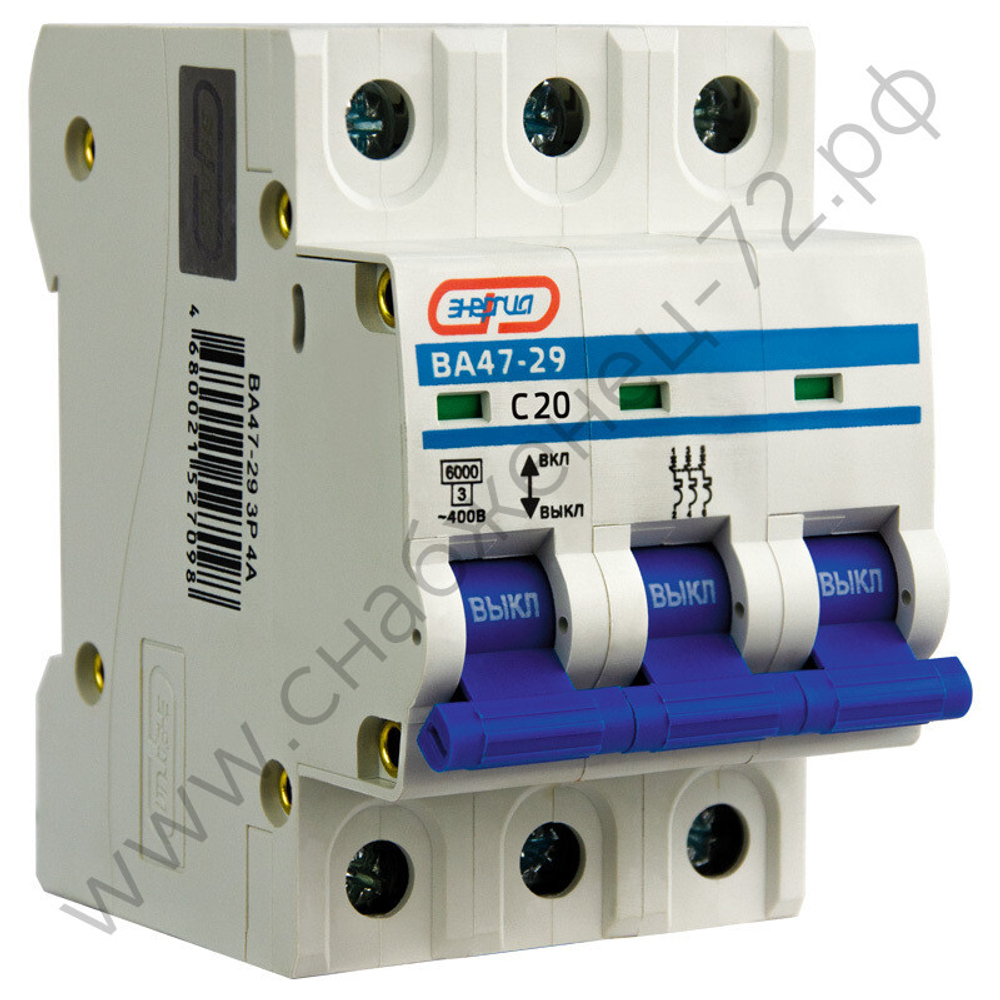 Автоматические выключатели Энергия ВА 47-29