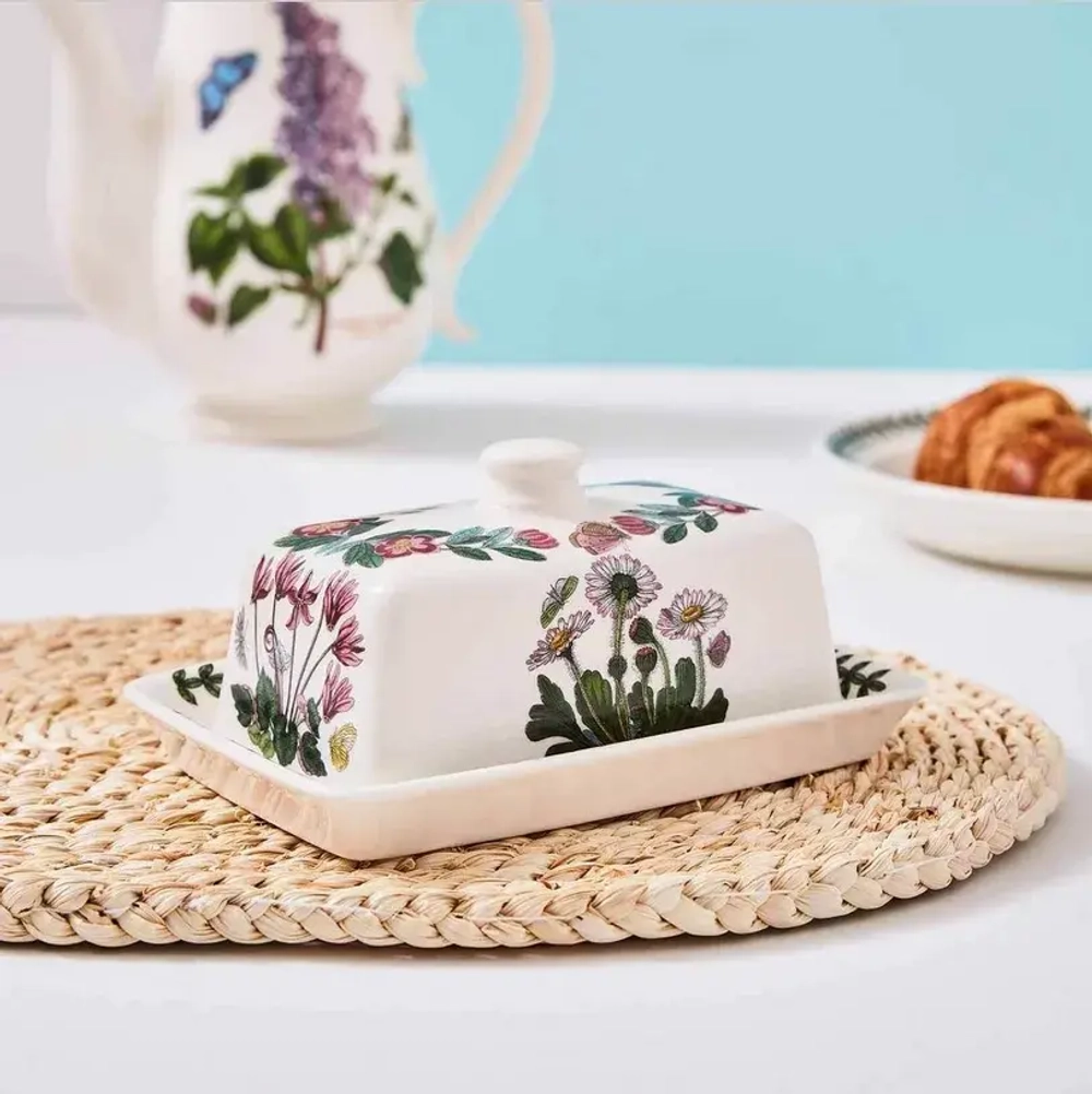 Portmeirion Масленка Ботанический сад 18х13см.