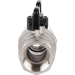 Кран шаровой STOUT полнопроходной 3/4" с американкой (бабочка)