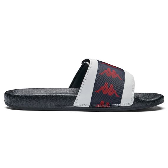 Kappa Slide 'White Black'
