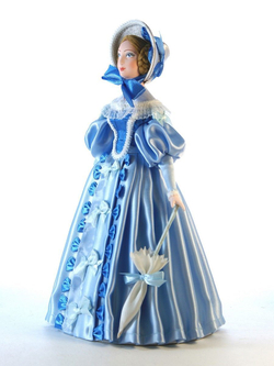 Кукла фарфоровая коллекционная в стиле модерн