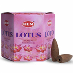 HEM Lotus Благовоние-конус Лотос, пуля (стелющиеся) 40 шт