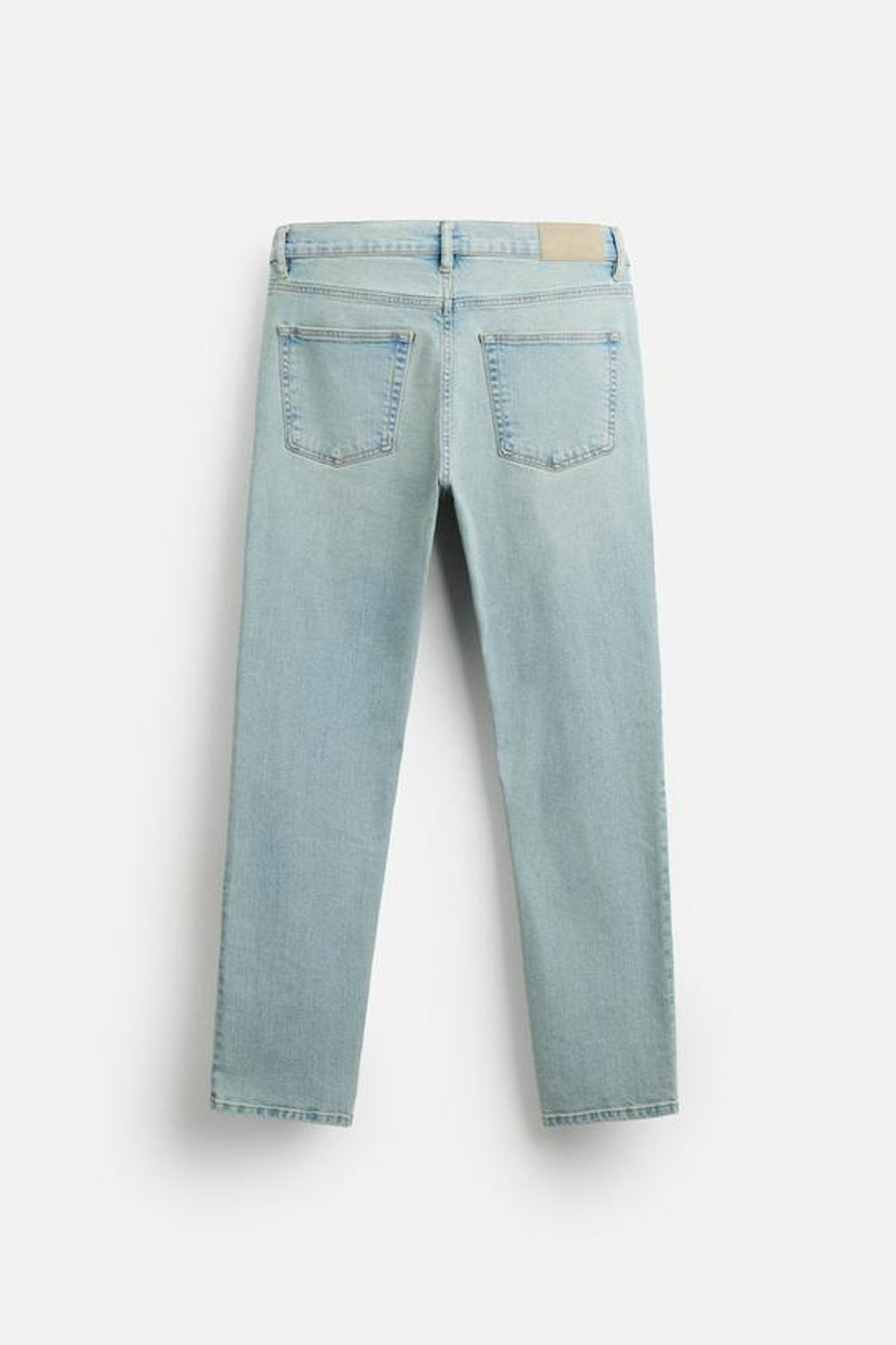 ZARA ДЖИНСЫ SLIM FIT, ГОЛУБОЙ