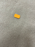 Дефект полотна, уплотнение нити. Джемпер Premium из мериноса и кашемира. С высоким воротом. Цвет кэмел. №33