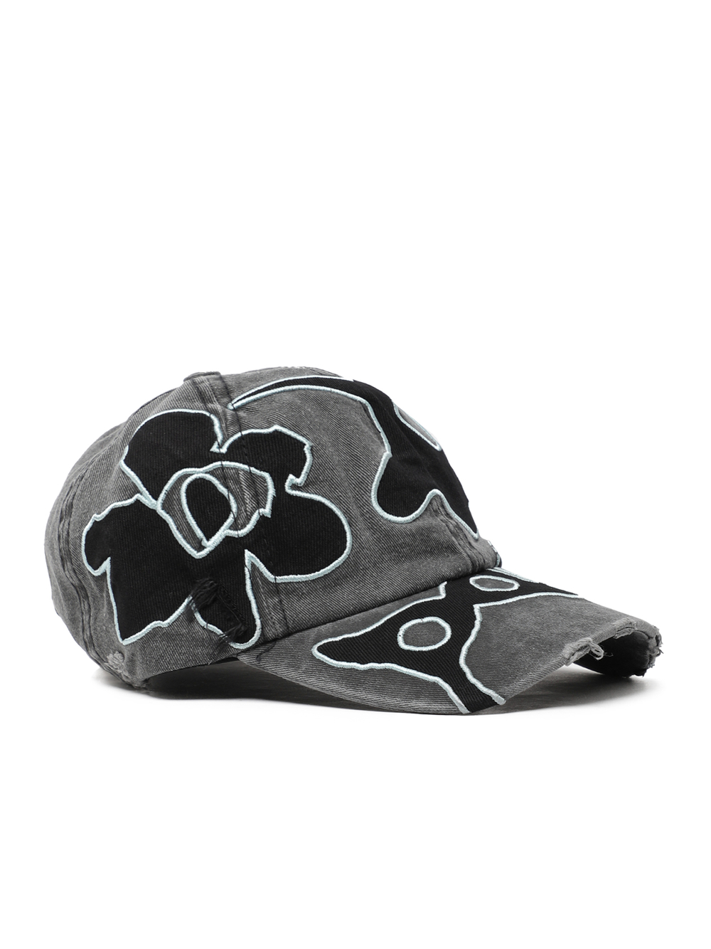 Кепка Locke Denim Applique Baseball Cap