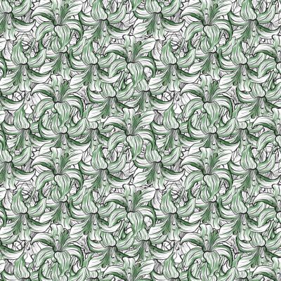 Абстрактный паттерн - Лилии