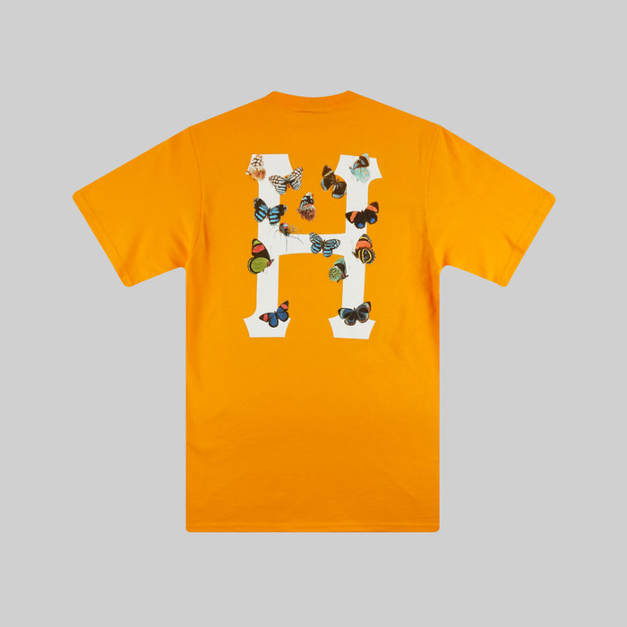 Футболка мужская HUF Prey Classic артикул:TS01515 GOLD - купить в магазине Дайс