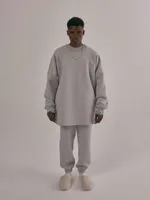 Толстовка ONE TWO "MULTICOLOR"  Реглан Начес Мокрый Снег