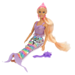 Кукла 29см. руки и ноги сгиб, русалка "София" (Карапуз)