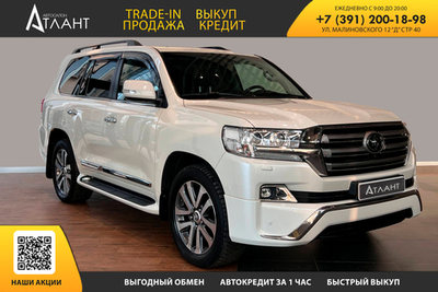 Toyota Land Cruiser, 2016 год