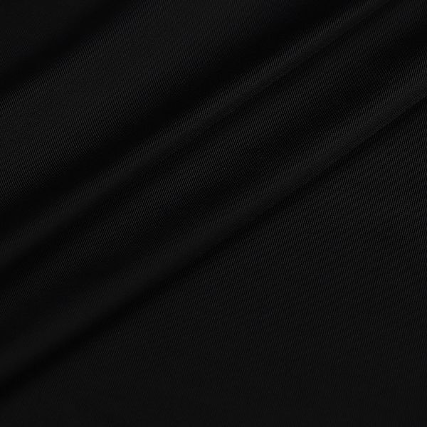 Микрофибра для нижнего белья 190 г/м², 150 см, OLG061, цв.170 черный, 1 метр