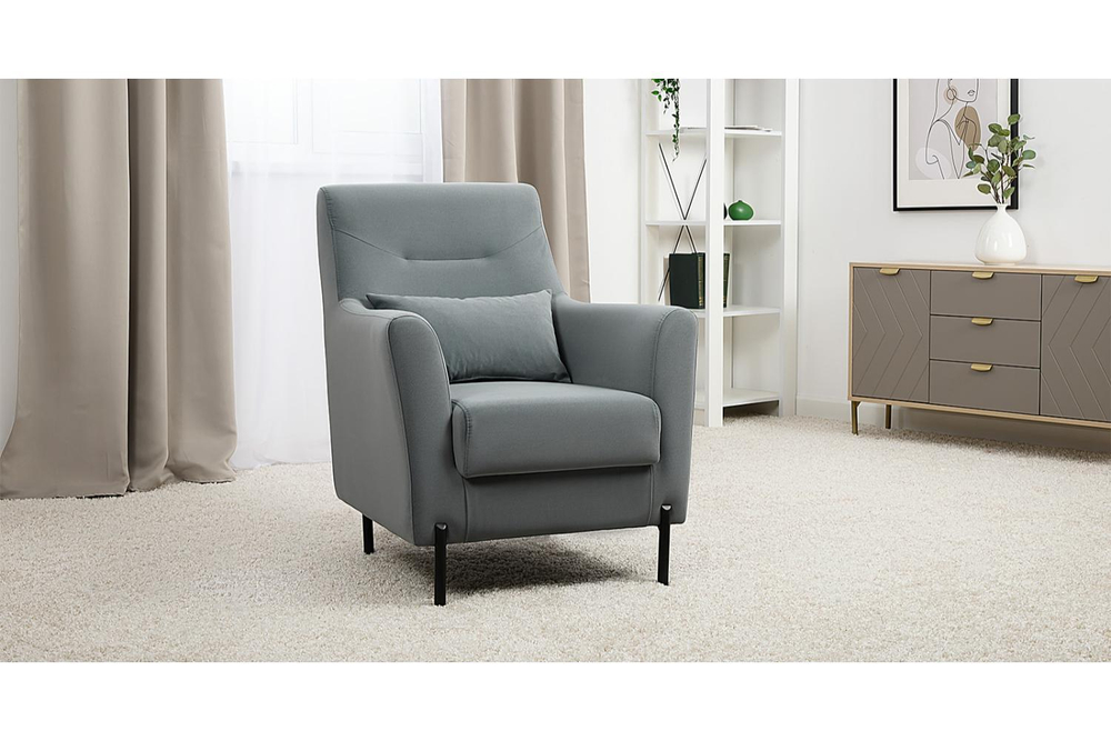 Кресло Барселона, Голубое