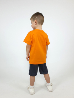 01-137-4 Комплект фуфайка+шорты для мальчика Luneva