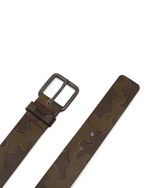 кожаный ремень grafero-camu-l_sz35 HUGO - зеленый(50480460)