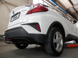 Фаркоп оцинкованный Galia T073C для Toyota C-HR 2018-(паспорт и сертификат в комплекте)(без электрики)