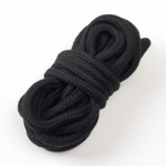 БДСМ-набор «Оки-Чпоки» с кружевом (Цвет: черный с белым)