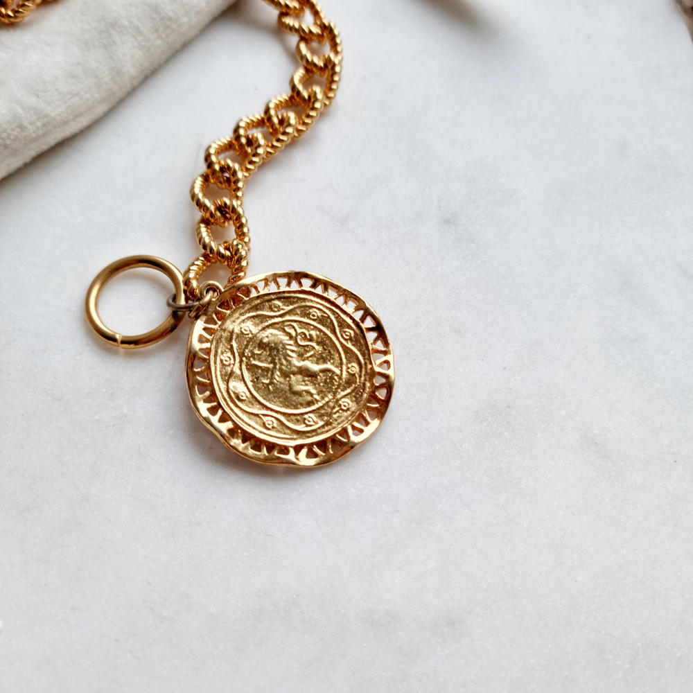 Браслет Anne Klein с монетой