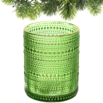 Подсвечник «Хрустальный блеск» 10*12,5 см, Изумруд