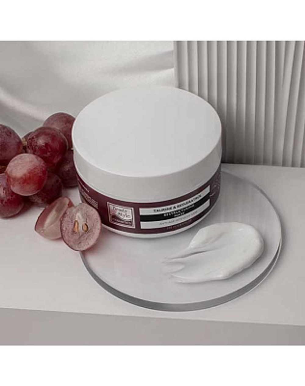 Реструктурирующая маска Anti Age plus "Taurine & Resveratrol" 250 мл Beauty Style