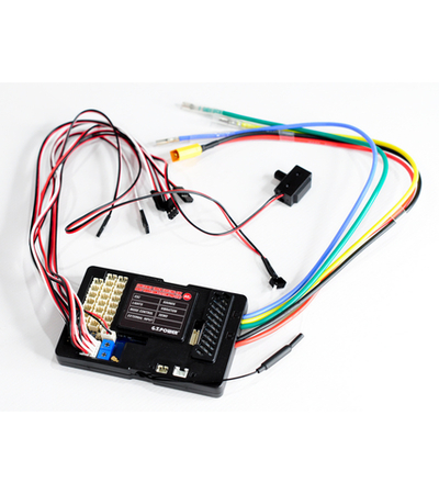 Система освещения PRO 60A G.T.Power со звуковым и вибрационным модулем для ру грузовиков (Европа)