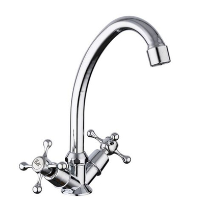Смеситель для кухни, Frud, с кран-буксой, хром, R40108