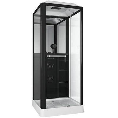 Душевая кабина Grossman Alba GR221 (90x90x225) дверь распашная,3 места