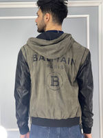 Кожаная куртка Balmain