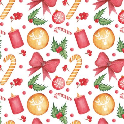 Рождество в красных тонах