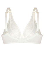 Кружевной бюстгальтер на косточках Mefemi DESIRE M bralette экрю