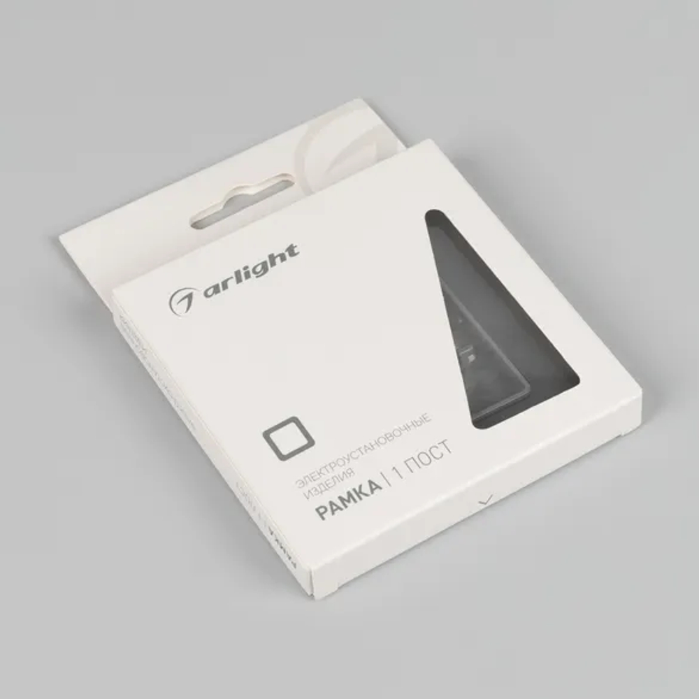 Рамка стеклянная FRM-OMALI-SFGS-1-GR (Arlight, -) 049677