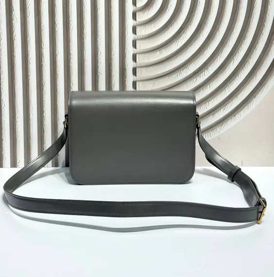 Сумки CELINE CLASSIQUE TRIOMPHE из блестящей кожи