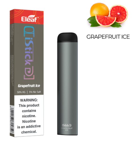 Купить Одноразовый Pod Eleaf IStick D "Grapefruit Ice" 5%