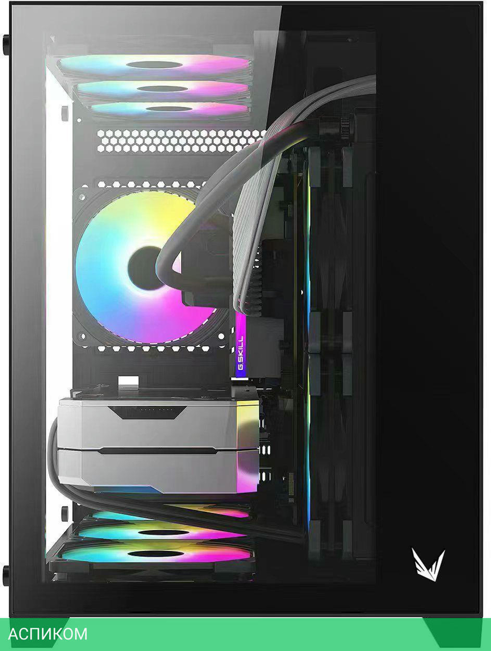 Корпус Formula Crystal Z5 без БП черный