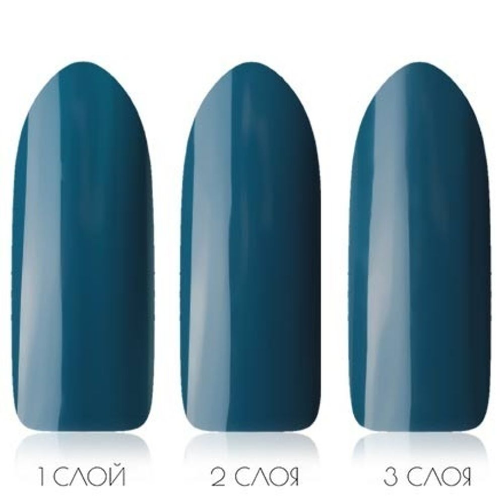 Uno Гель-лак - 222 Темно-зеленый - Dark Green 8мл 1