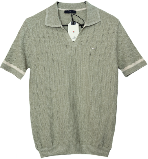 Футболка Поло из хлопка и льна MeleCL (Турция). Р-ры 46-52