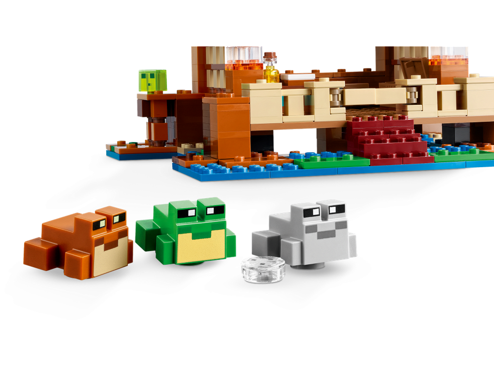LEGO Minecraft 21256 «Лягушачий домик» — природа и приключения