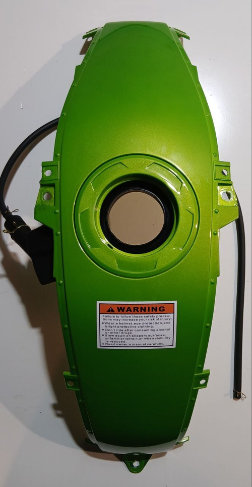 Пластик накладка топливного бака верхняя мотоцикл BANDIT XV300 зеленый