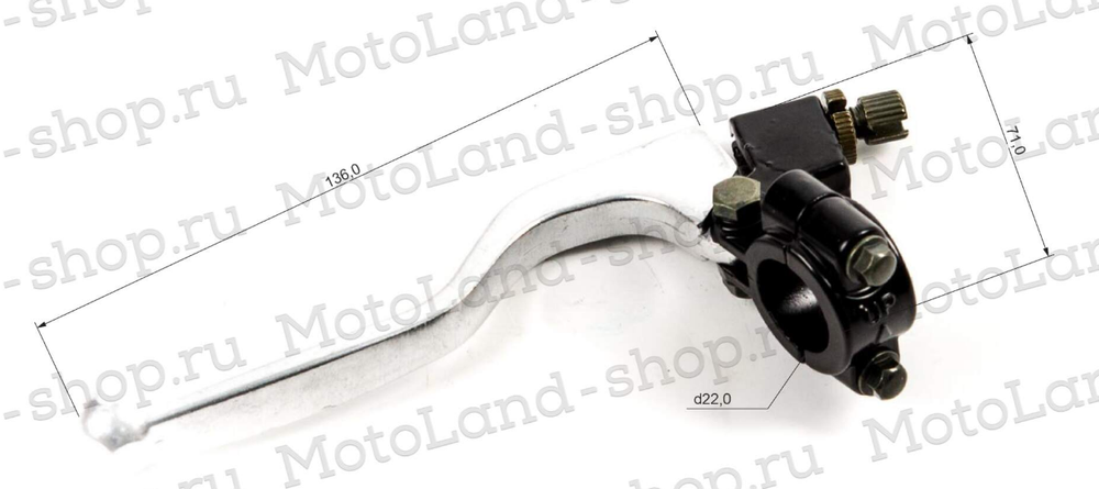 Рычаг сцепления в сборе KAYO CRF801-7L (2014)