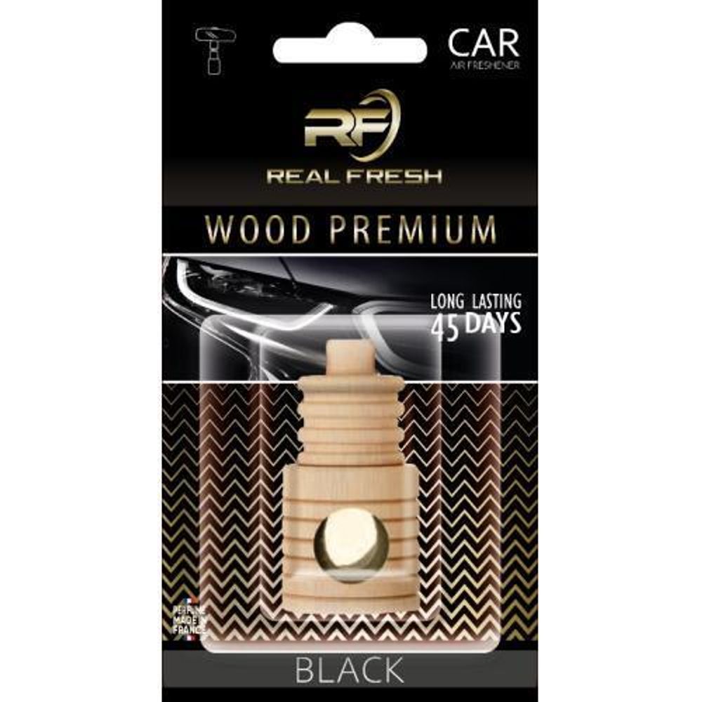 ОСВЕЖИТЕЛЬ ВОЗДУХА &quot;REAL FRESH&quot; WOOD PREMIUM BLACK 5ML