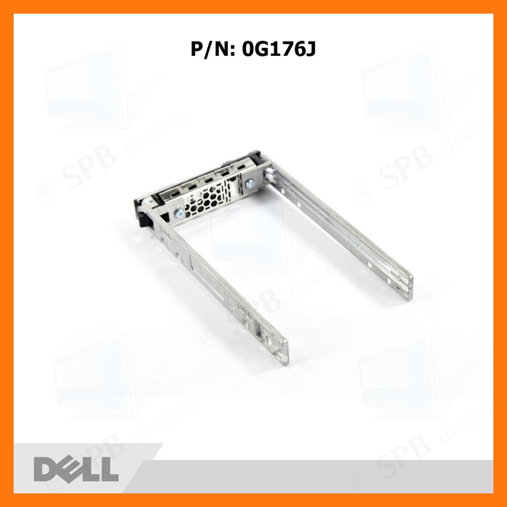 Салазки DELL 2.5 SATA SAS Tray Caddy G176J , для серверов DELL PowerEdge R и Т , PowerVault M , KG7NR , WX387 (P/n: 0G176J )