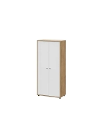 Прихожая с зеркалом Дуб Золотой 200х40х220